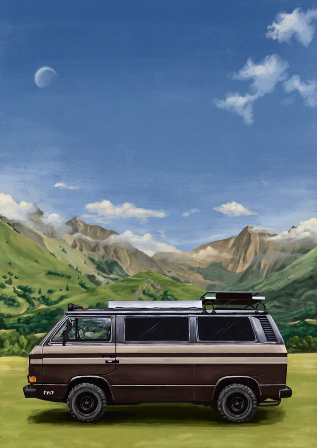 Digital illustration, personal project 2023